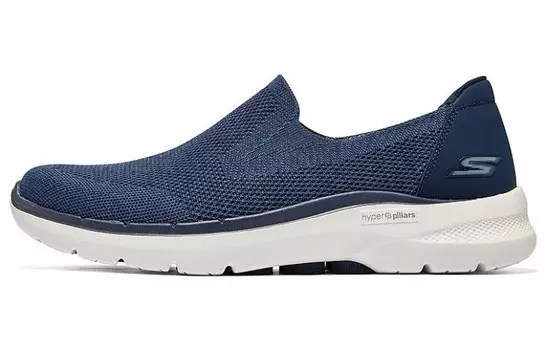 Кроссовки Skechers Go Walk 6 Lifestyle Shoes Men Low-top Blue, синий