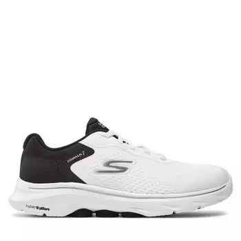Кроссовки Skechers Go Walk 7-Cosmic Waves 125215/WBK White, белый