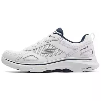 Кроссовки Skechers GO WALK 7 Lifestyle Shoes Men Low-top White/Blue, белый/синий