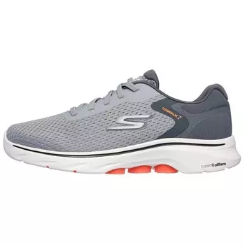 Кроссовки Skechers GO WALK 7 Lifestyle Shoes Men Low-top Gray, серый