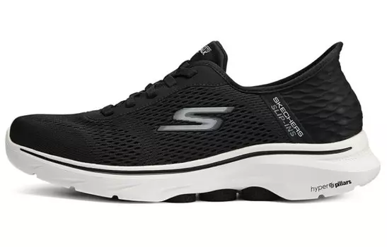 Кроссовки Skechers GO WALK 7 Lifestyle Shoes Men Low-top Black, черный