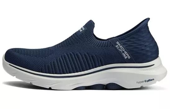 Кроссовки Skechers GO WALK 7 Lifestyle Shoes Men Low-top Navy, темно-синий