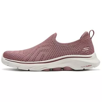 Кроссовки Skechers GO WALK 7 Lifestyle Shoes Women's Low-top Rose Brown White, розовый