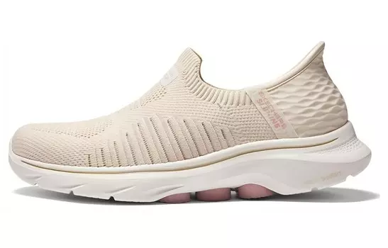 Кроссовки Skechers GO WALK 7 Lifestyle Shoes Women's Low-top Rice Noodles White, цвет Rice Noodles White