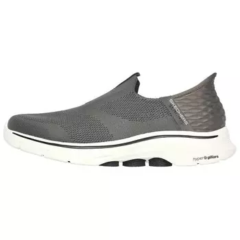 Кроссовки Skechers GO WALK 7 Lifestyle Shoes Men Low-top Brown, коричневый