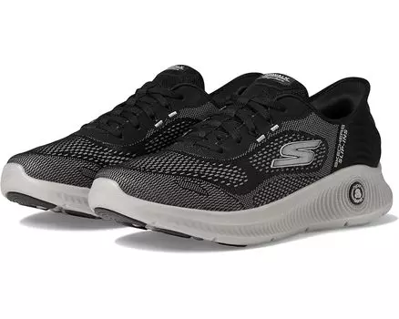 Кроссовки SKECHERS Go Walk Anywhere- Worldwide, цвет Black/Grey