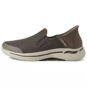Кроссовки Skechers Go Walk Arch Fit Lifestyle Shoes Men Low-top Brown, коричневый