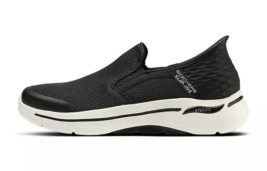 Кроссовки Skechers Go Walk Arch Fit Lifestyle Shoes Men Low-top Black, черный