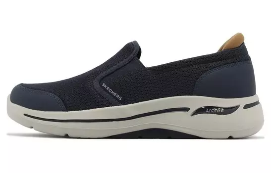 Кроссовки Skechers Go Walk Arch Fit Lifestyle Shoes Men Low-top Dark Blue, темно-синий
