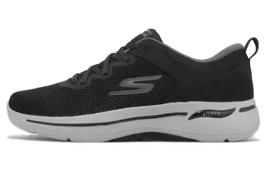 Кроссовки Skechers Go Walk Arch Fit Lifestyle Shoes Men Low-top Black, черный
