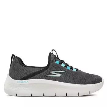 Кроссовки Skechers Go Walk Flex 124956/BLK Black, серый