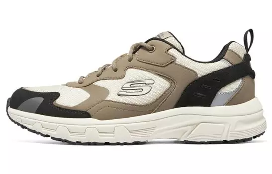 Кроссовки Skechers Go Walk Flex Lifestyle Shoes Men Low-top Black/Brown/Beige/White/Grey, черный/коричневый/бежевый