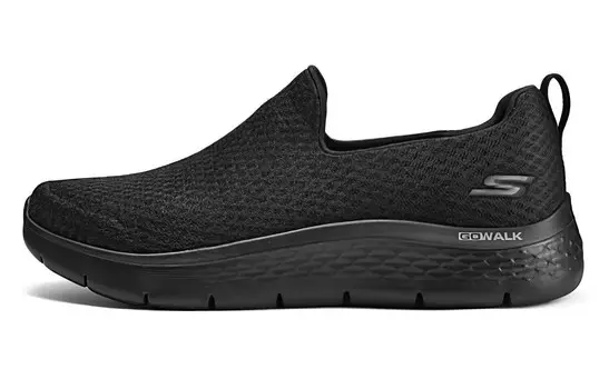 Кроссовки Skechers Go Walk Flex Lifestyle Shoes Men Low-top All Black, черный