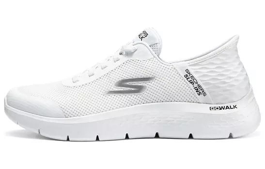 Кроссовки Skechers Go Walk Flex Lifestyle Shoes Men Low-top White/Black, белый
