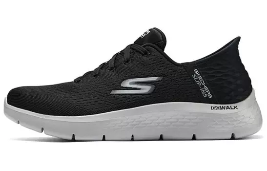 Кроссовки Skechers Go Walk Flex Lifestyle Shoes Men Low-top Black/Gray, черный/серый