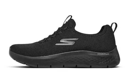 Кроссовки Skechers Go Walk Flex Lifestyle Shoes Men Low-top All Black, черный