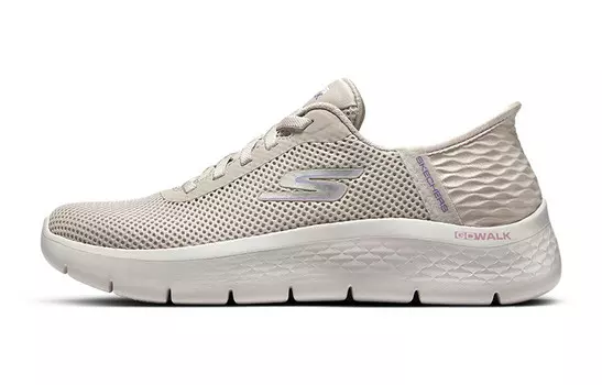 Кроссовки Skechers Go Walk Flex Lifestyle Shoes Women's Low-top Milky White, слоновая кость