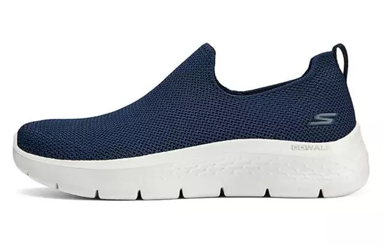 Кроссовки Skechers Go Walk Flex Lifestyle Shoes Women's Low-top Navy/White, синий/белый