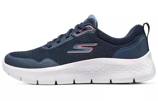 Кроссовки Skechers Go Walk Flex Lifestyle Shoes Women's Low-top Blue/pink, голубой