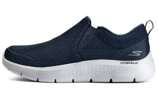 Кроссовки Skechers Go Walk Flex Lifestyle Shoes Men Low-top Navy Blue/gray, темно-синий/серый