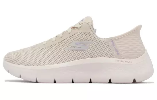 Кроссовки Skechers Go Walk Flex Lifestyle Shoes Women's Low-top Beige, цвет Apricot Cream