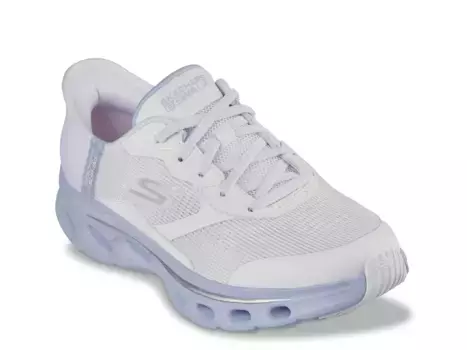 Кроссовки Skechers Go Walk Glide Step 2.0 Belah — женские, белые/фиолетовые