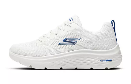 Кроссовки Skechers Go Walk Hyper Burst Lifestyle Shoes Men Low-top White/blue, белый/голубой