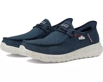 Кроссовки SKECHERS Go Walk Max - Hands Free Slip-ins The American Dream, темно-синий
