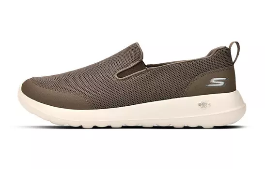 Кроссовки Skechers GO WALK Max Lifestyle Shoes Men Low-top Brown, хаки