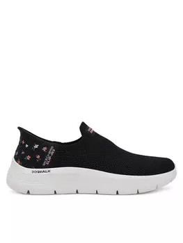 Кроссовки Skechers GOwalk Flex - Sunset Rose 124822/BKPK, черный