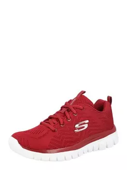 Кроссовки SKECHERS Graceful, цвет Dark red