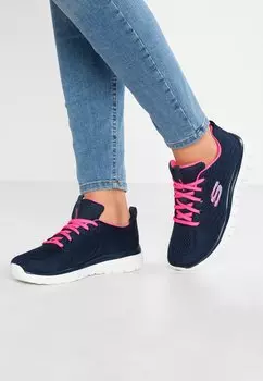 Кроссовки Skechers Graceful, темно-синий / ярко-розовый