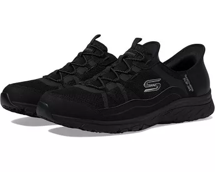 Кроссовки SKECHERS Gratis Sport Leisurely Hands Free Slip-INS, черный