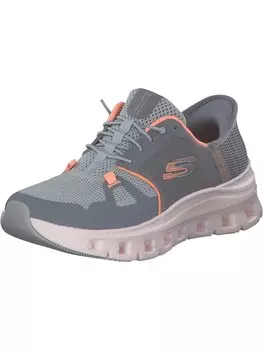 Кроссовки SKECHERS Gyor Glide Step Pro, цвет Grey/Dark grey