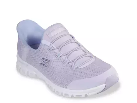 Кроссовки Skechers Hands Free: Glide Step Sole Sneaker — женские, сиреневые