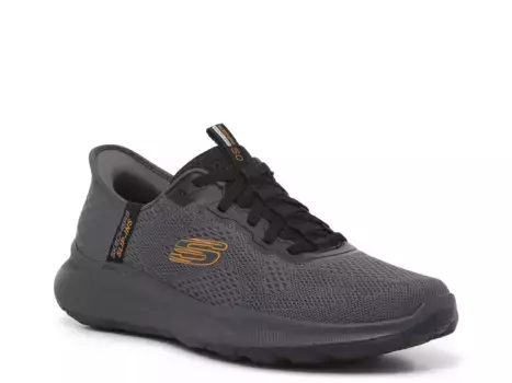 Кроссовки Skechers Hands Free: кроссовки Equalizer 5 — мужские, серые/оранжевые