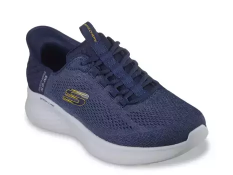 Кроссовки Skechers Hands Free: Кроссовки Skech-Lite Pro Primebase — мужские, темно-синие