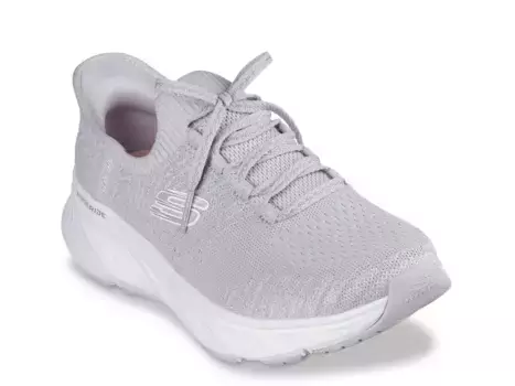 Кроссовки Skechers Hands Free Slip-Ins: Edgeright Slip-On Sneaker — женские, серые