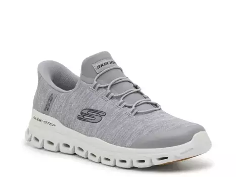 Кроссовки Skechers Hands Free Slip-Ins Glide Step Zefyr Slip-On — мужские, серые