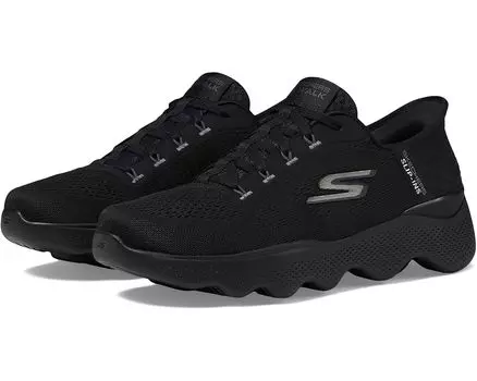 Кроссовки SKECHERS Hands Free Slip-Ins Go Walk Massage Fit - The Swedish, черный