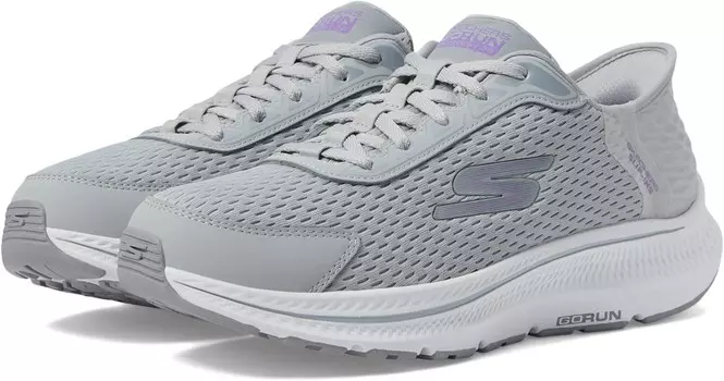 Кроссовки SKECHERS Hands Free Slip-Ins Go Run Consistent 2.0 Endure Sneaker, цвет Gray/Lavender