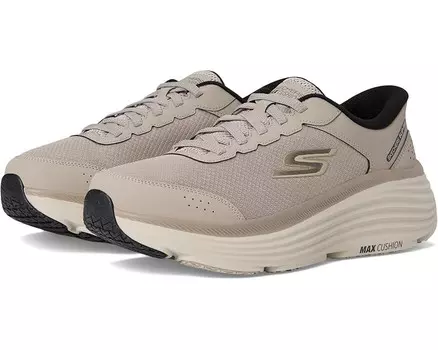 Кроссовки SKECHERS Hands Free Slip-ins Max Cushioning Endeavour, цвет Taupe/Black