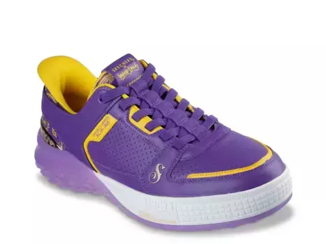 Кроссовки Skechers Hands Free: Snoop Dogg Sizzle Snoop Sizzle Toke Slip-On Sneaker — мужские, фиолетовые