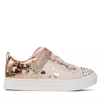 Кроссовки Skechers Heather Charm 314787L/LPRG Lt Pink/Rose Gold, розовый
