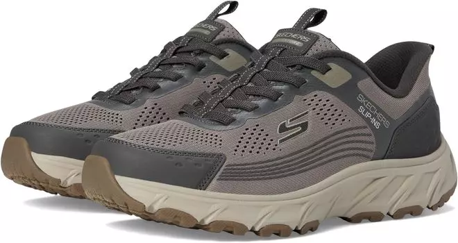 Кроссовки SKECHERS Hillcrest 2.0 Hands Free Slip-in, цвет Dark Taupe