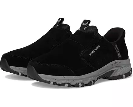 Кроссовки SKECHERS Hillcrest Cedar Root Hands Free Slip-in, черный