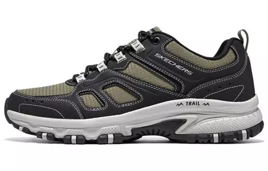 Кроссовки Skechers Hillcrest Lifestyle Shoes Men Low-top Olive, оливковый