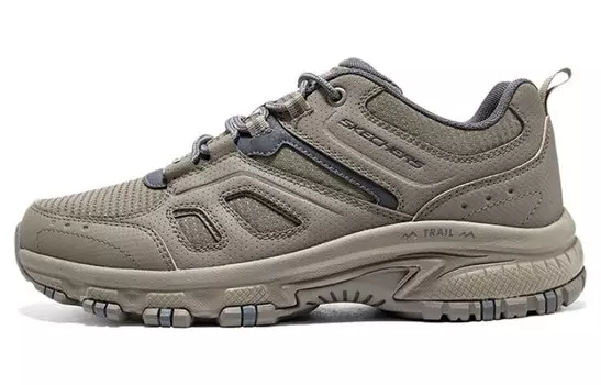 Кроссовки Skechers Hillcrest Lifestyle Shoes Men Low-top Brown/Gray, коричневый