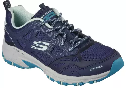 Кроссовки Skechers "HILLCREST PURE ESCAPADE", из смешанного материала, повседневная обувь, полуботинки, туфли на шнуровке, бирюзовый