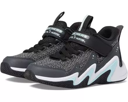 Кроссовки Skechers HOOP TIL IT HURTS Flow 406059L, черный/белый